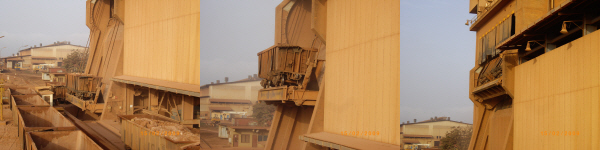 Kamsar Rail Unloading after treatment